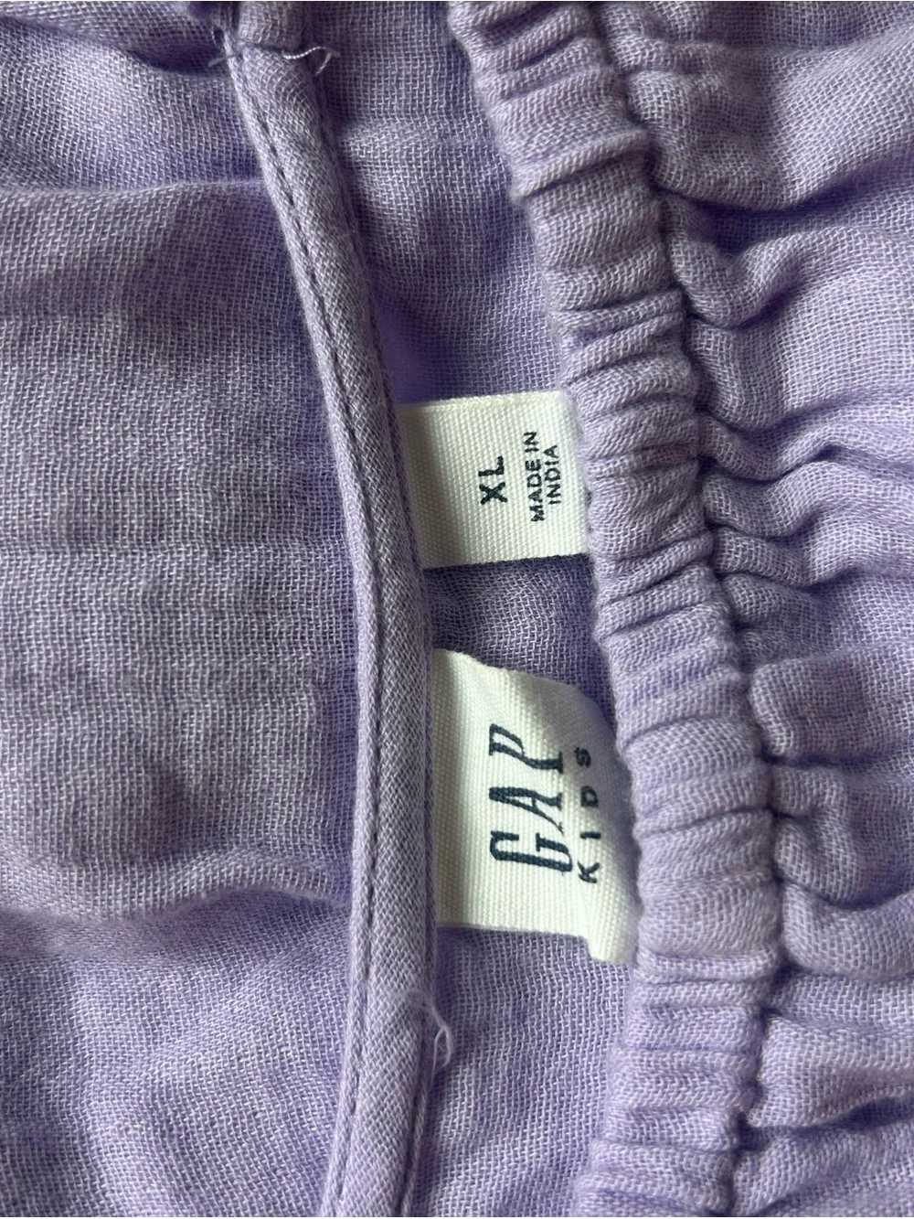 GAP Lilac Tiered Cotton Sundress